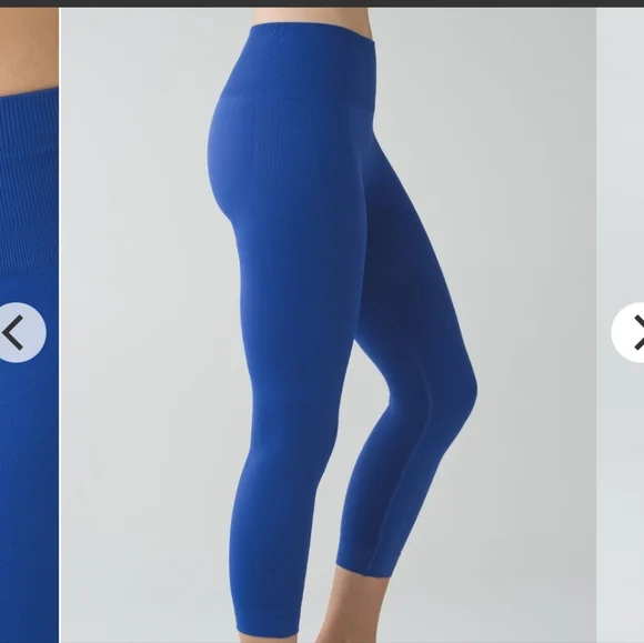 Lululemon Zone In Crop - Picture 2 of 5